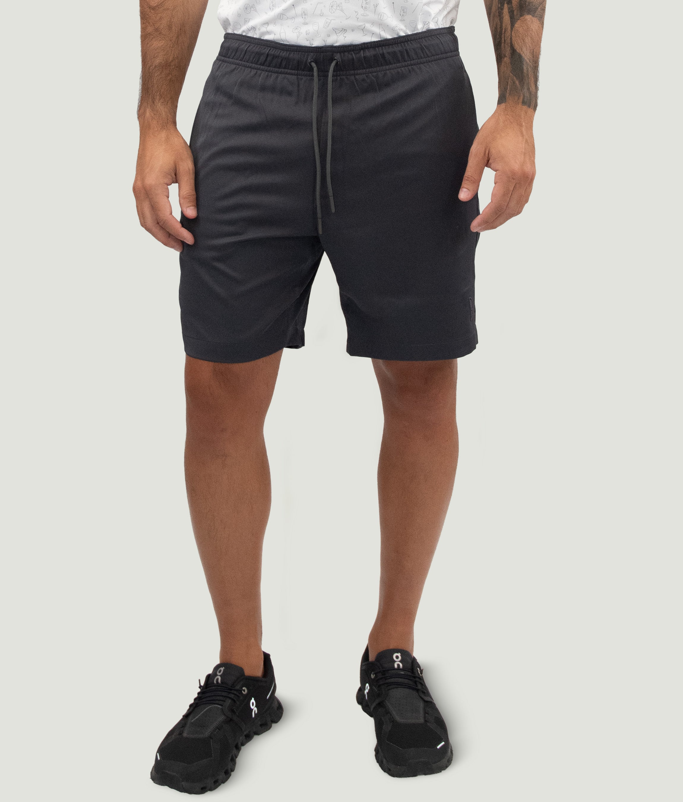 Slice & Chill Casual Sports Shorts Graphite Grey