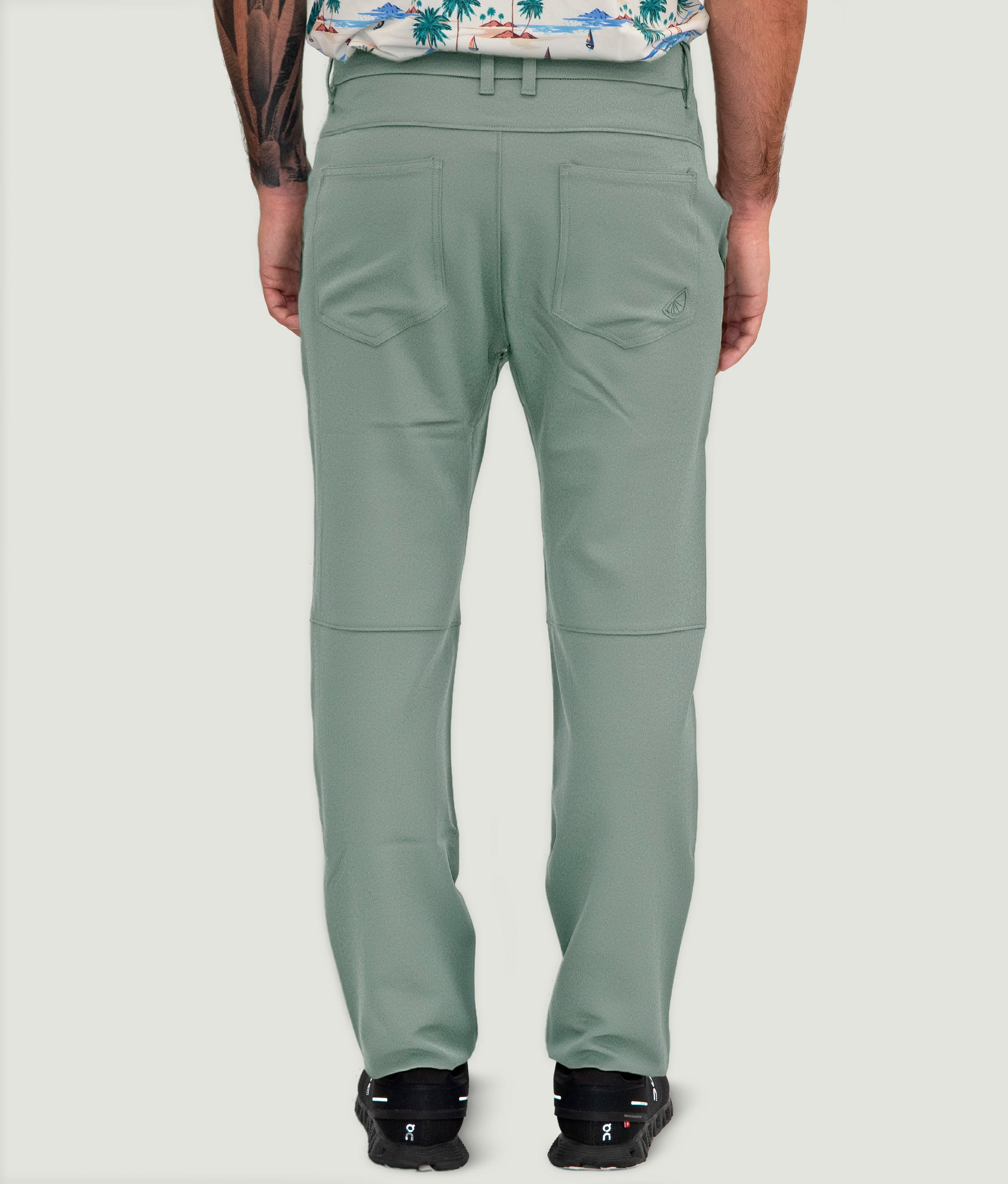 Final Round Classic Golf Pants Slate Gray