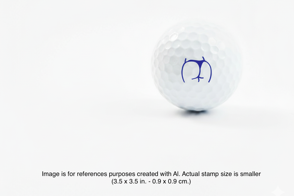 Ball Stamp - Cheeky Charm Blue