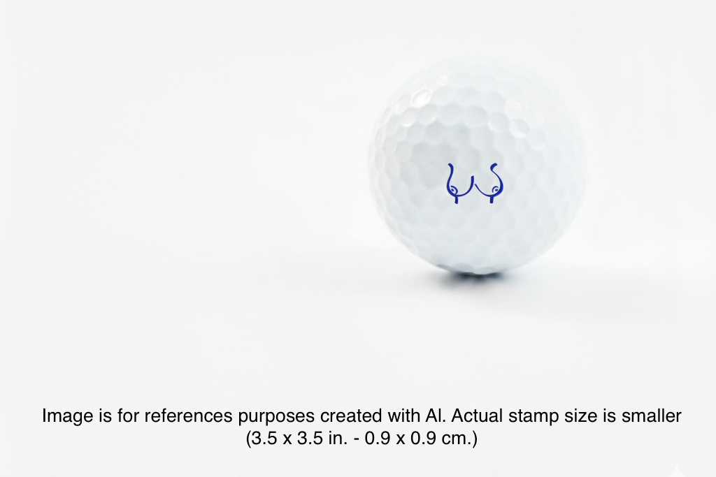 Ball Stamp - Ta-Tas Blue