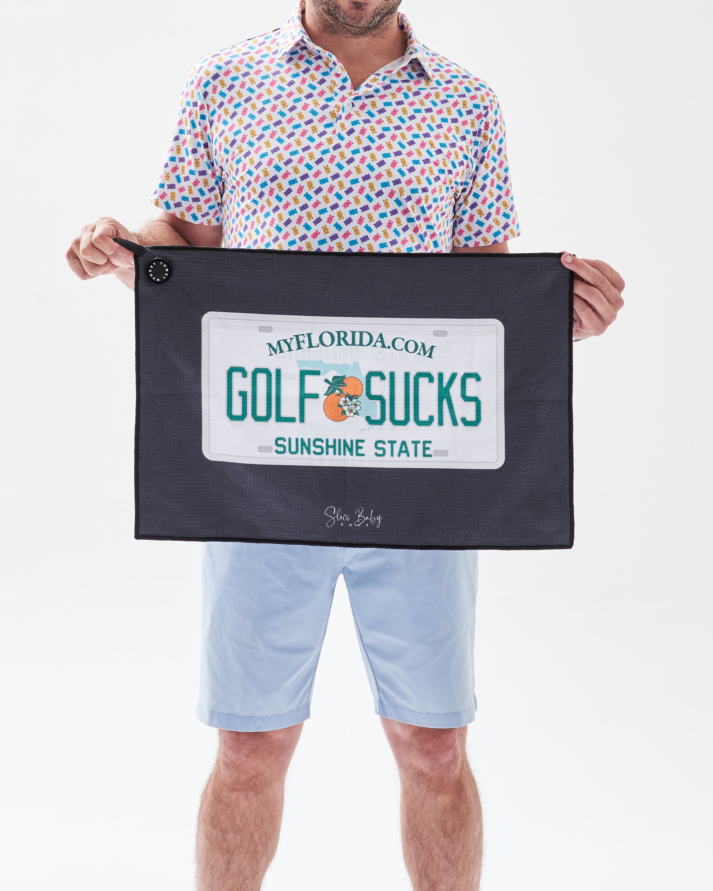 Golf Towel - Golf Sucks FL | Slice Baby