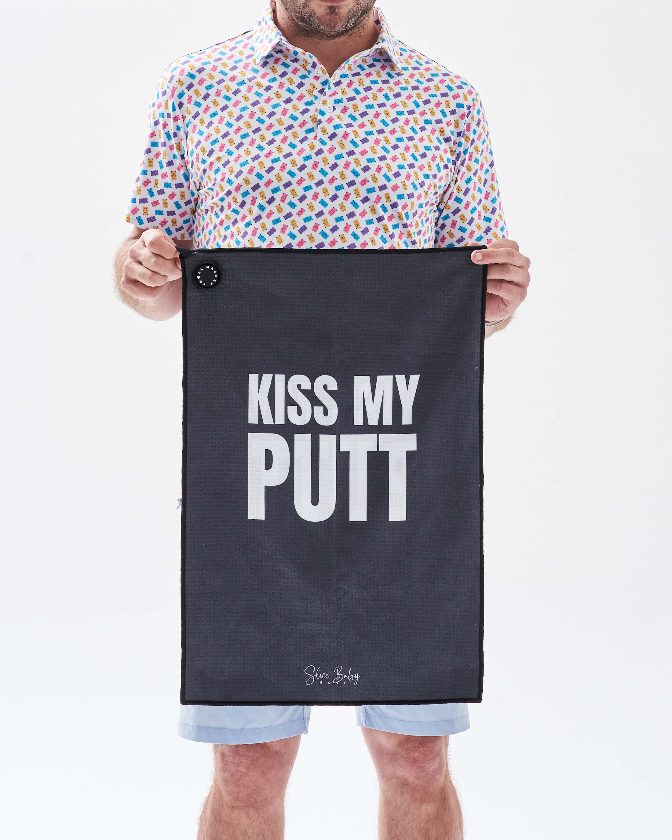 Golf Towel - Kiss My Putt | Slice Baby