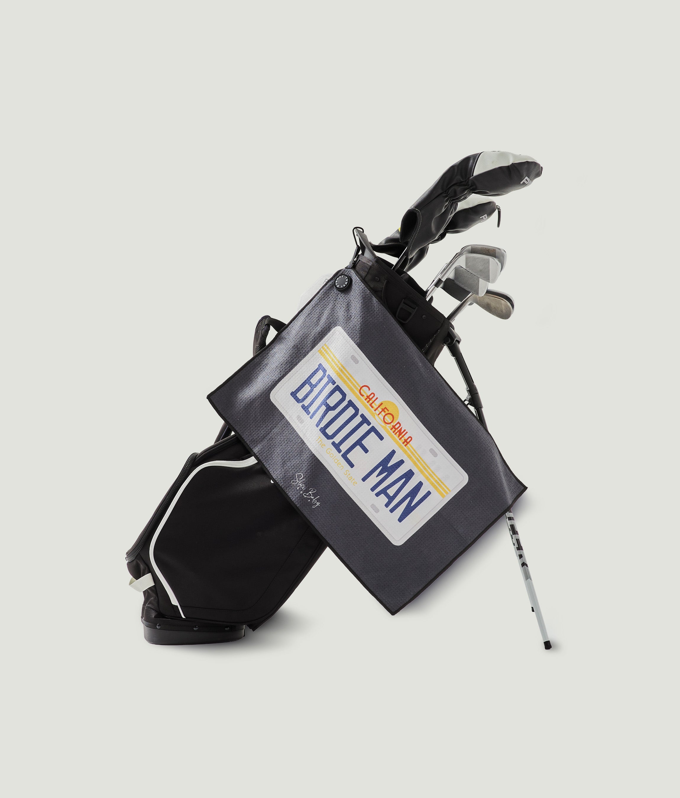 Birdie Man CA Golf Towel - Slice Baby