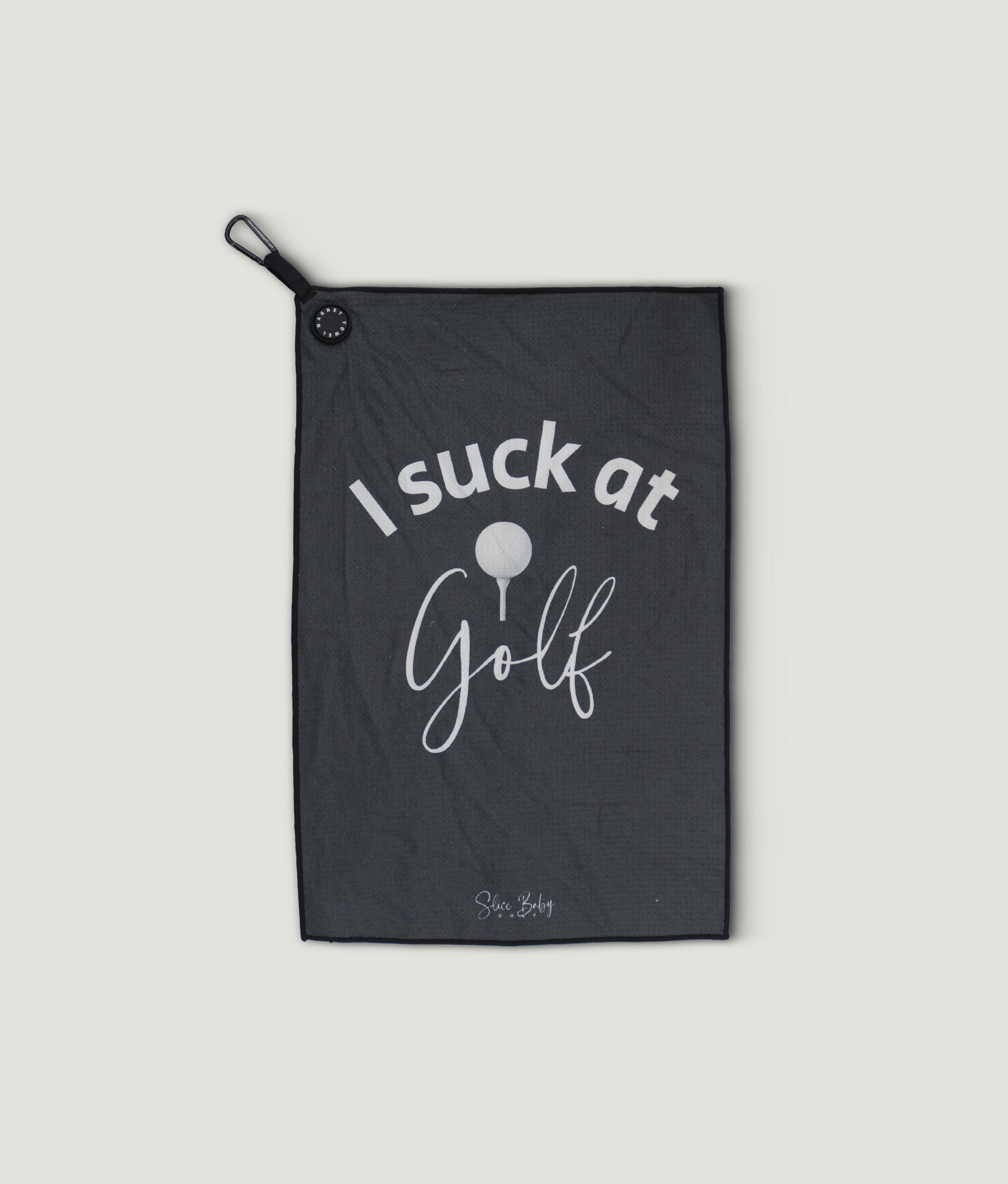 Golf Towel - I Suck! | Slice Baby