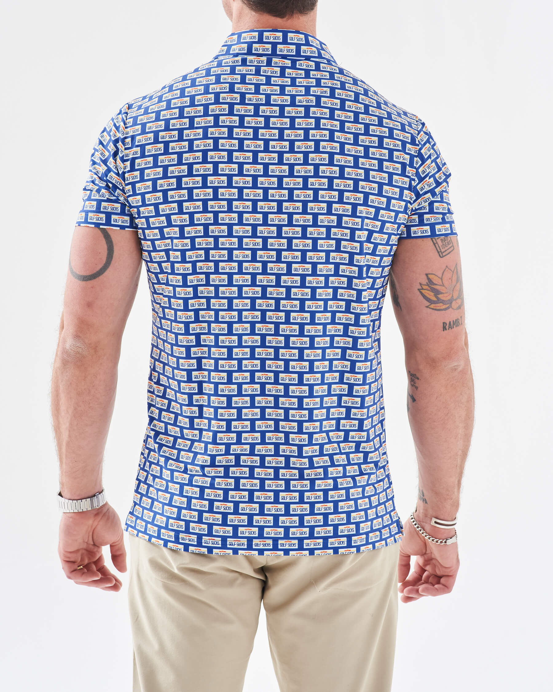 Golf Sucks CA Polo - Slice Baby