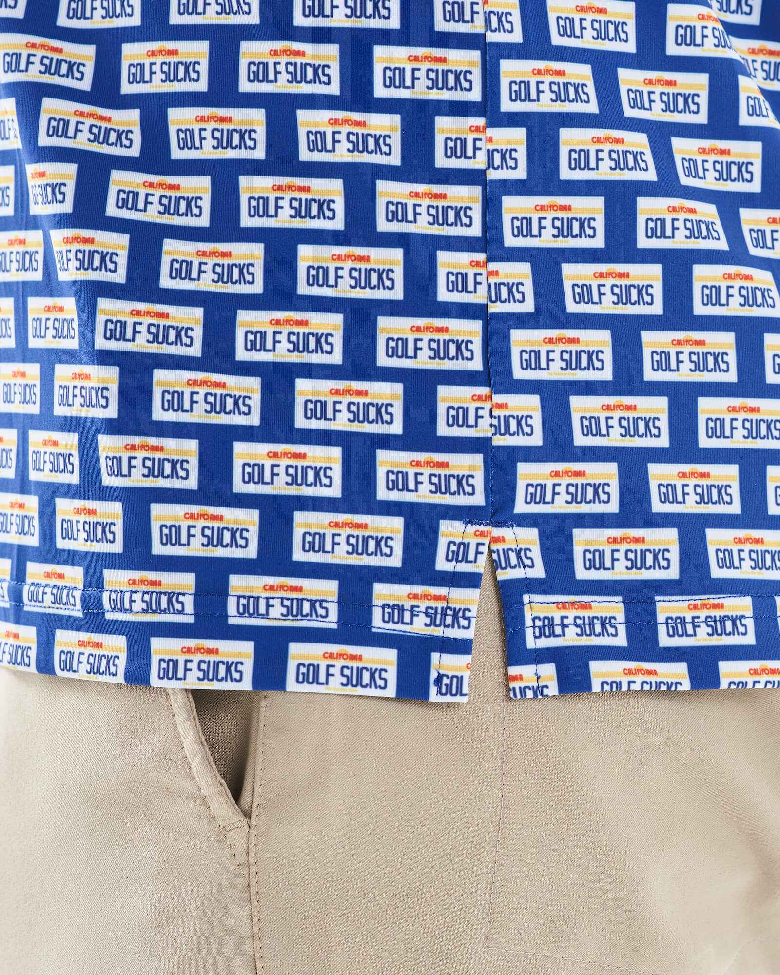 Golf Sucks CA Polo - Slice Baby