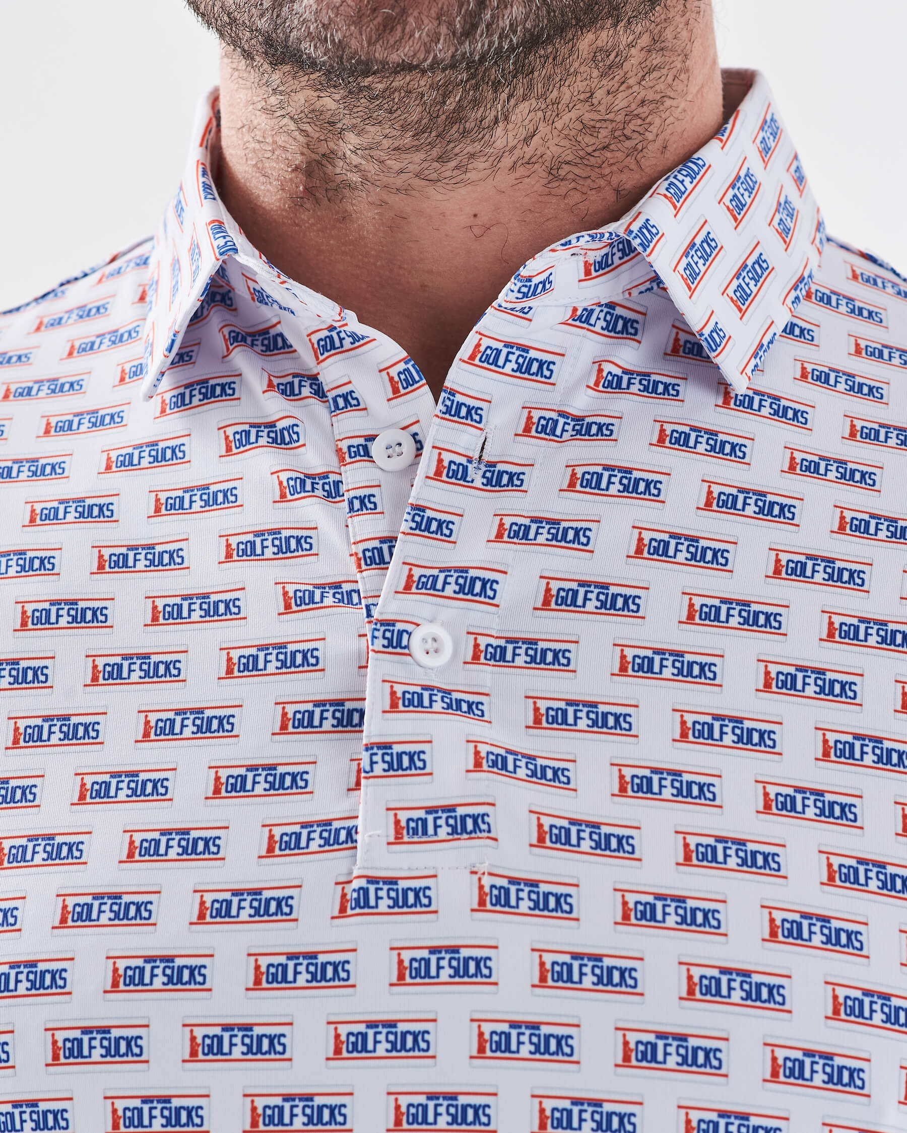 Golf Sucks NY Polo - Slice Baby