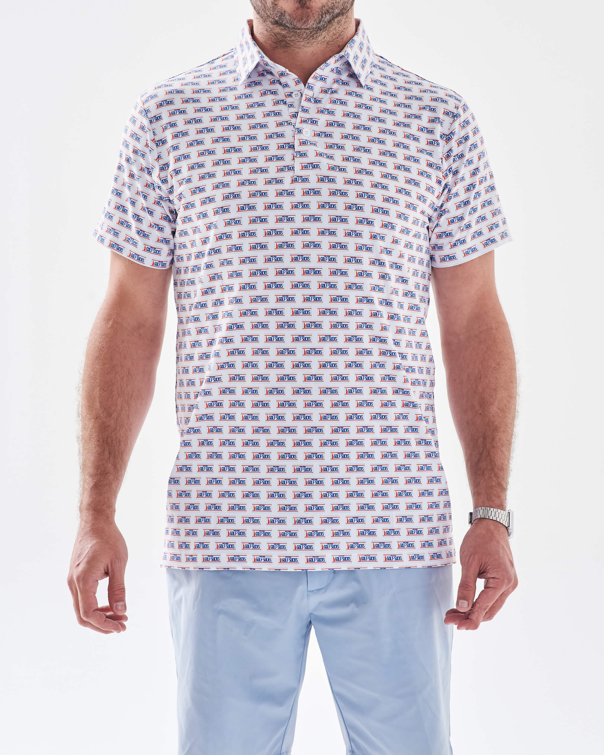Golf Sucks NY Polo - Slice Baby