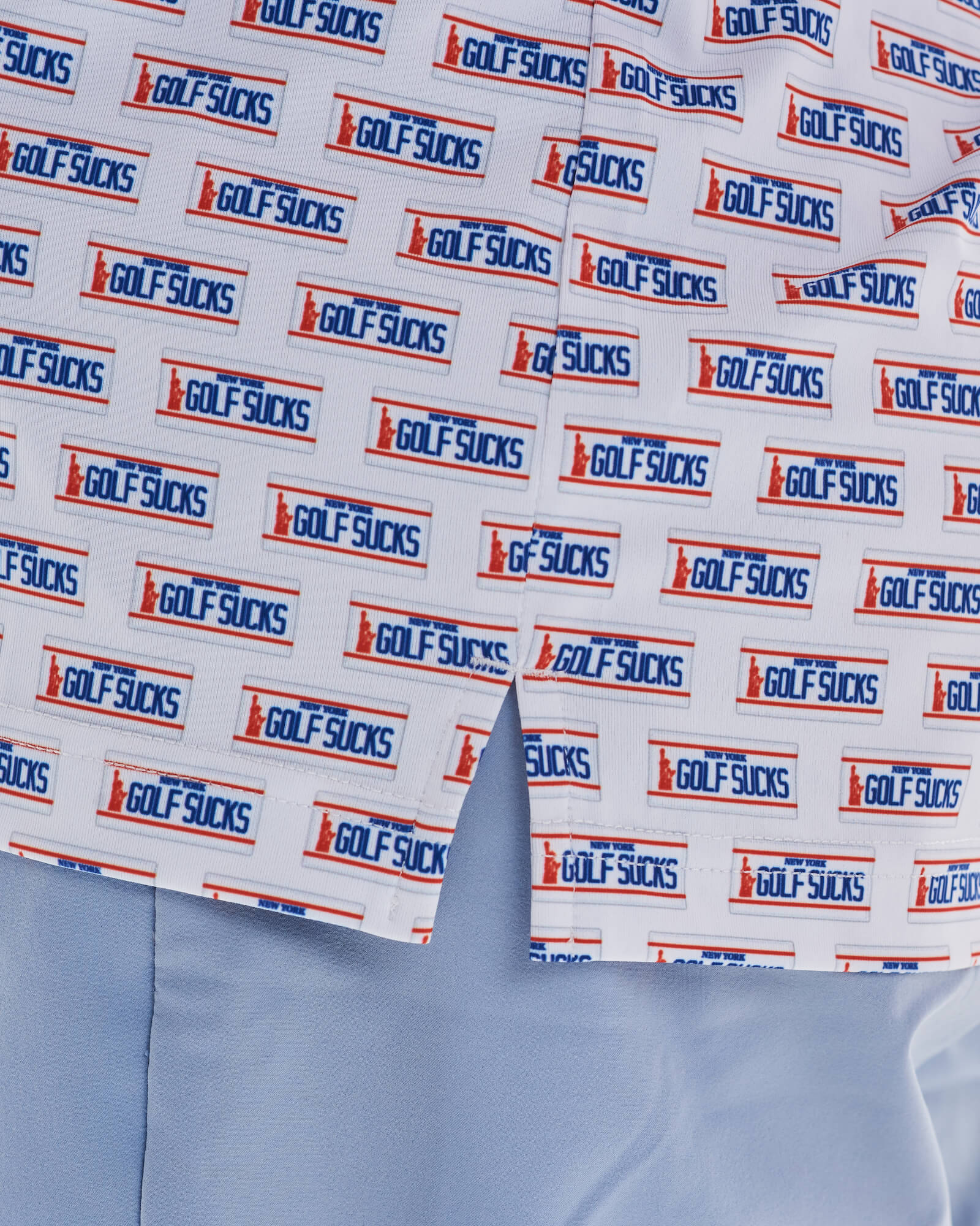 Golf Sucks NY Polo - Slice Baby