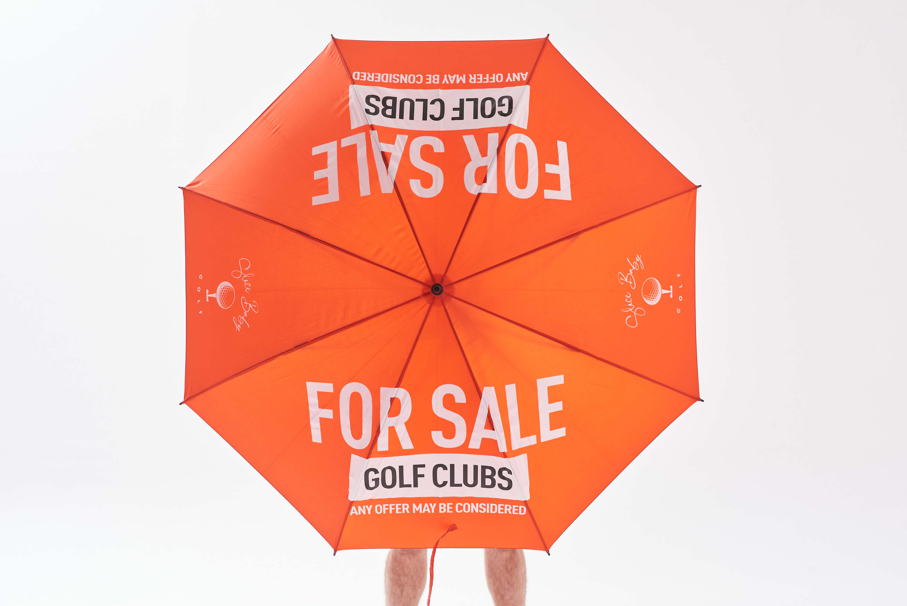Clubs For Sale Umbrella - Slice Baby