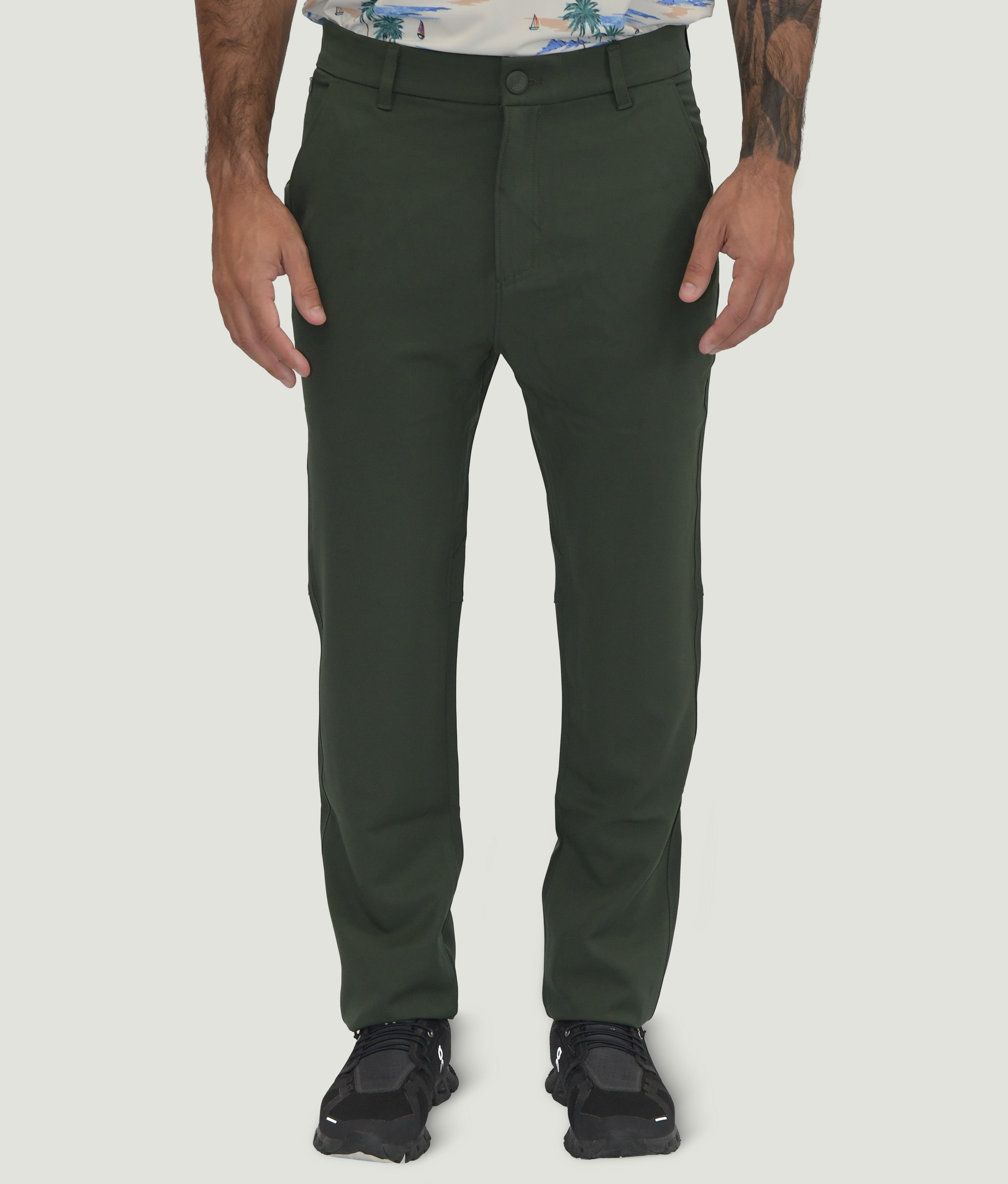Final Round Classic Golf Pants Forest