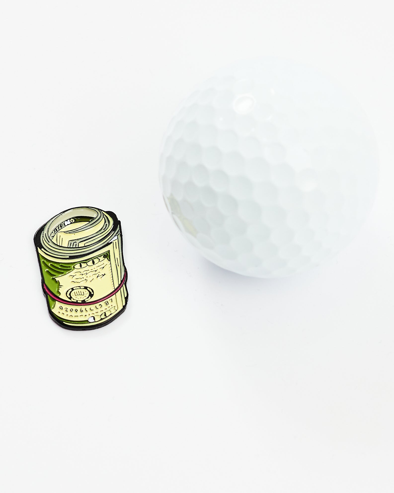 Benjamins on the Green Ball Marker - Slice Baby