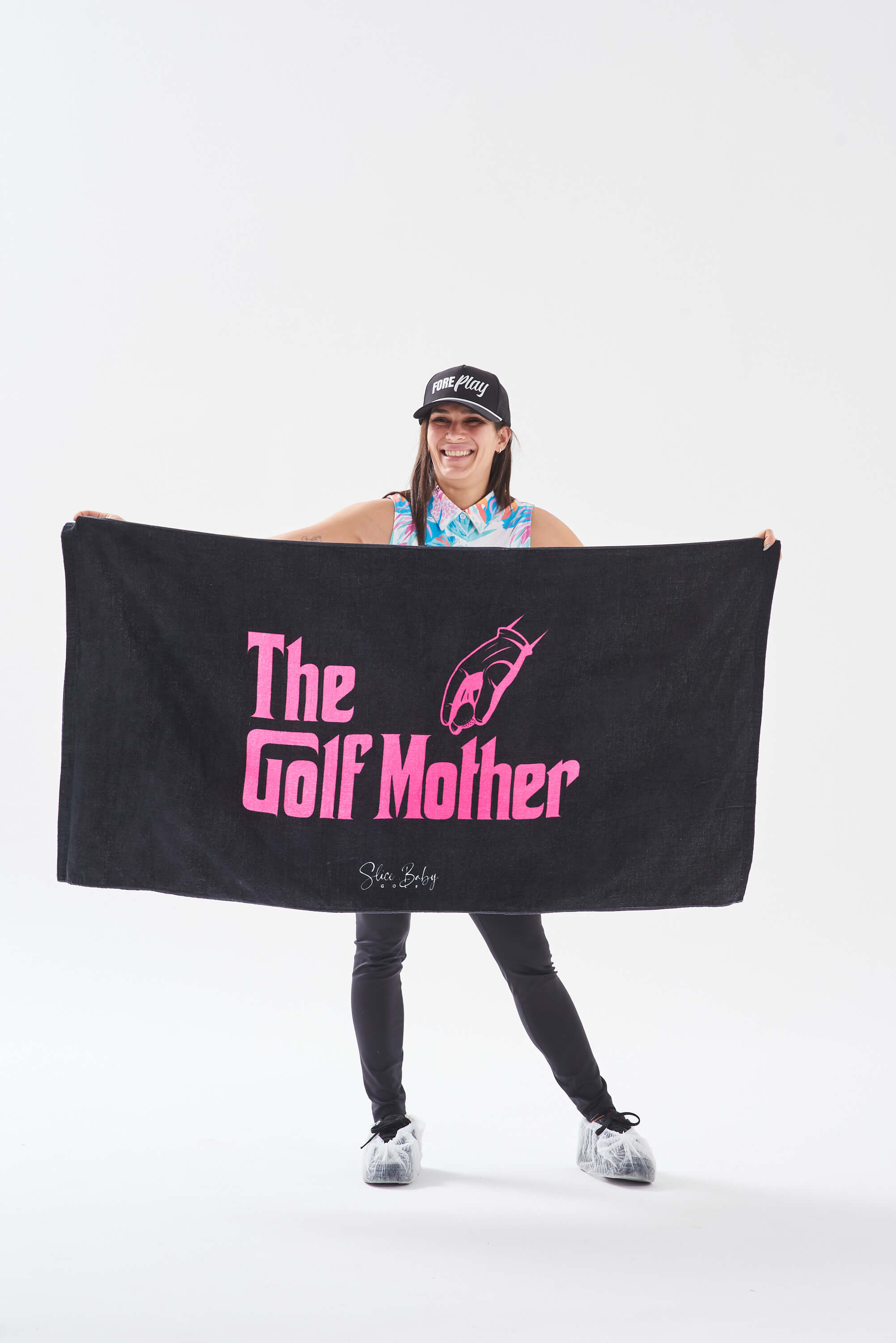 The Golf Mother Beach Towel - Slice Baby