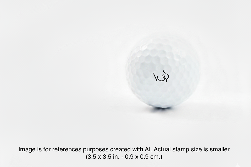 Ball Stamp - Side Ta-Tas Black