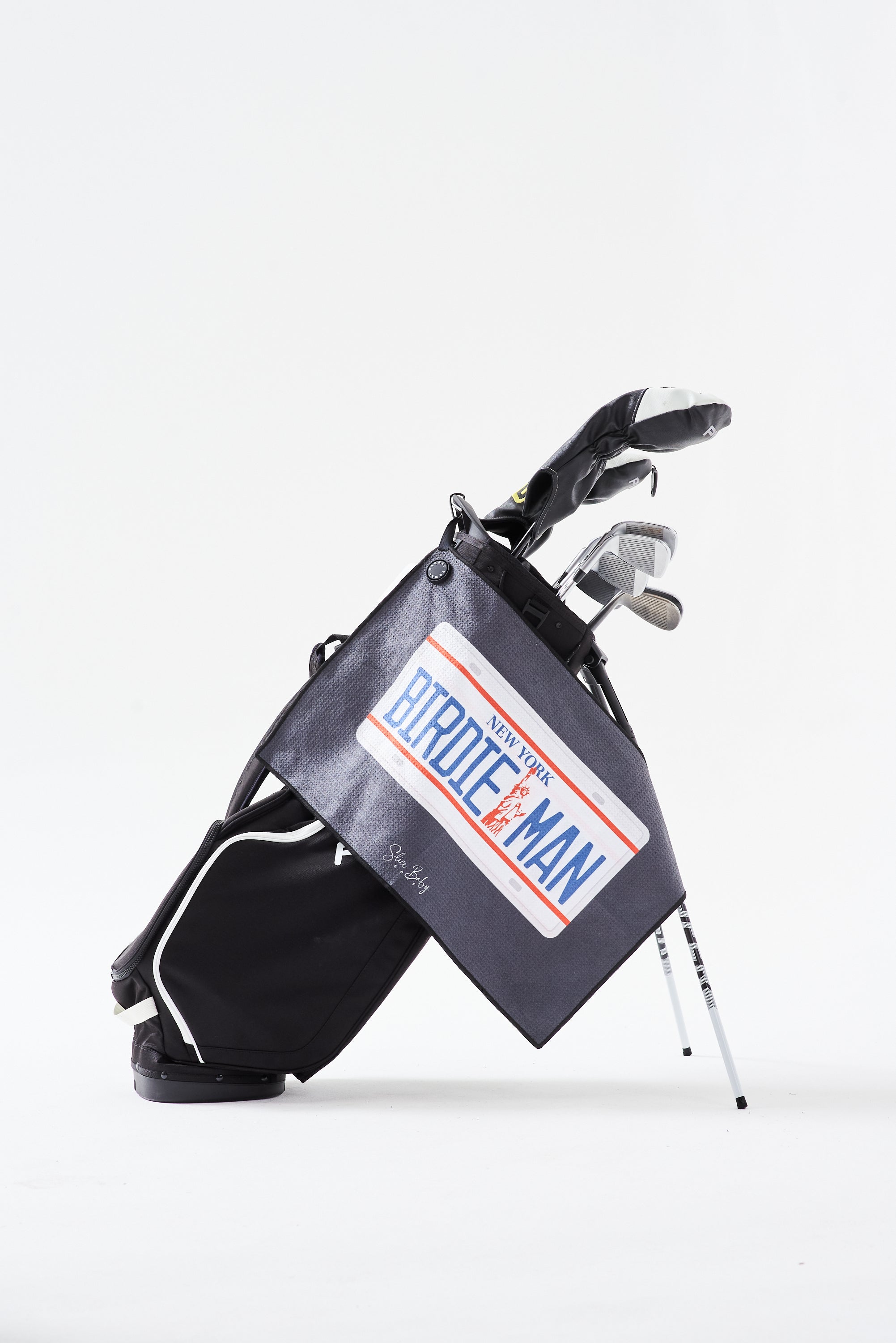 Birdie Man NY Golf Towel - Slice Baby