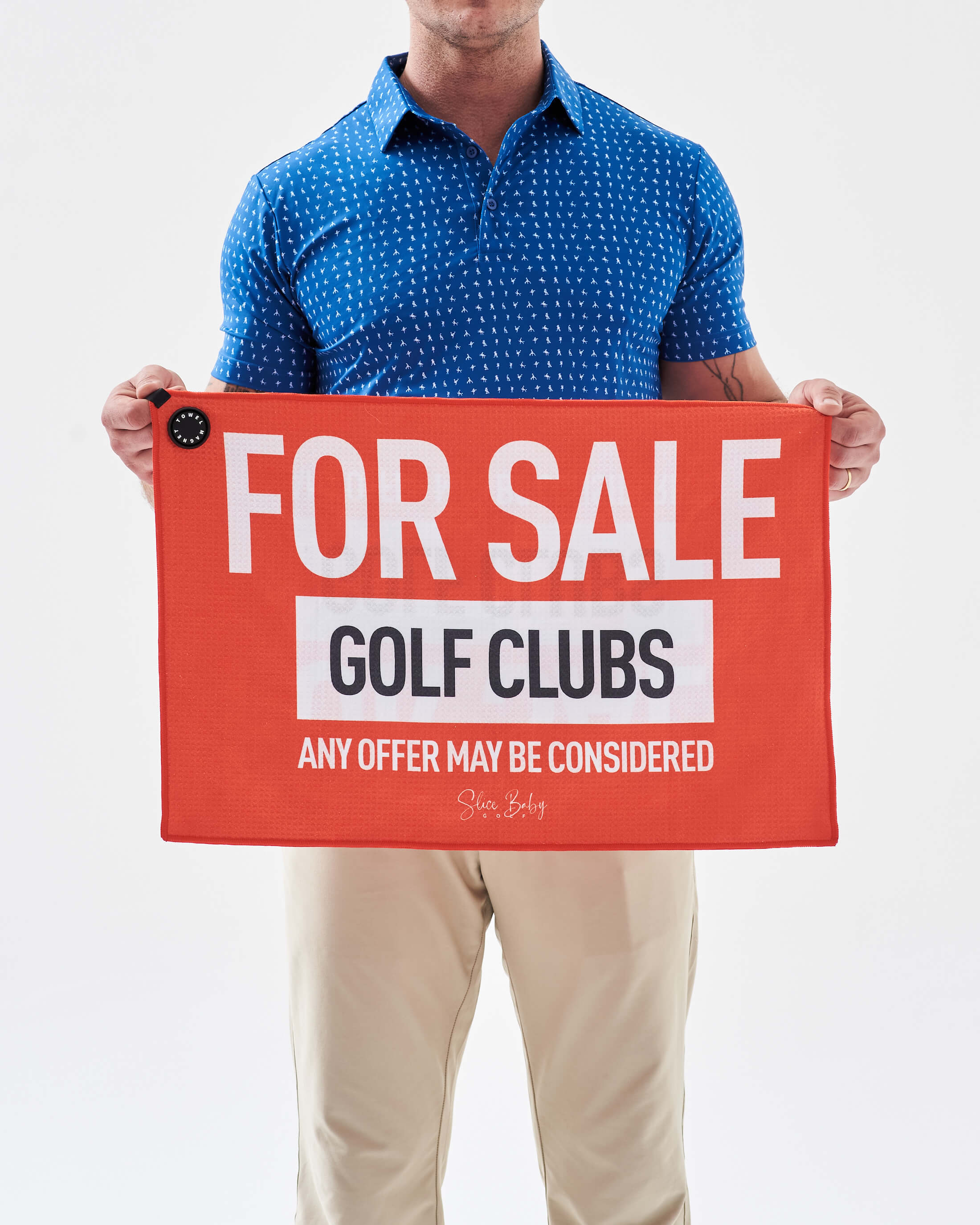 Golf Towel - Clubs for Sale | Slice Baby