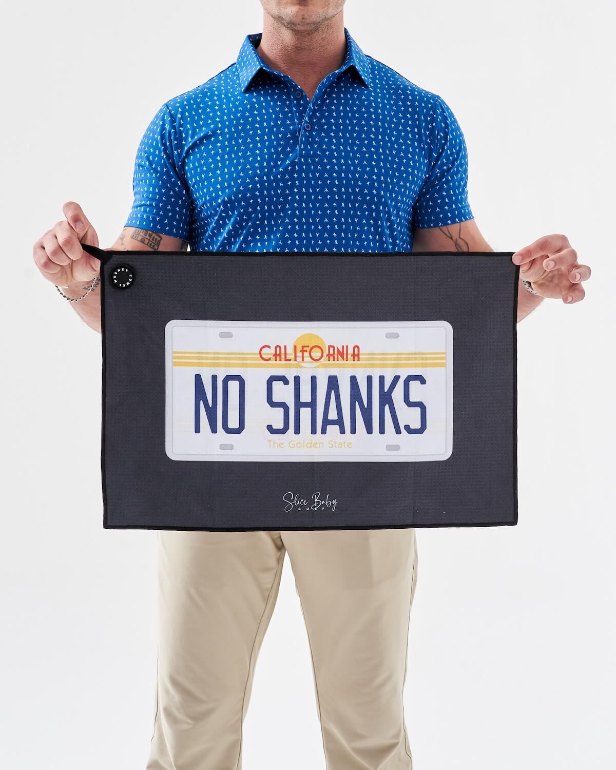 Golf Towel - No Shanks CA | Slice Baby