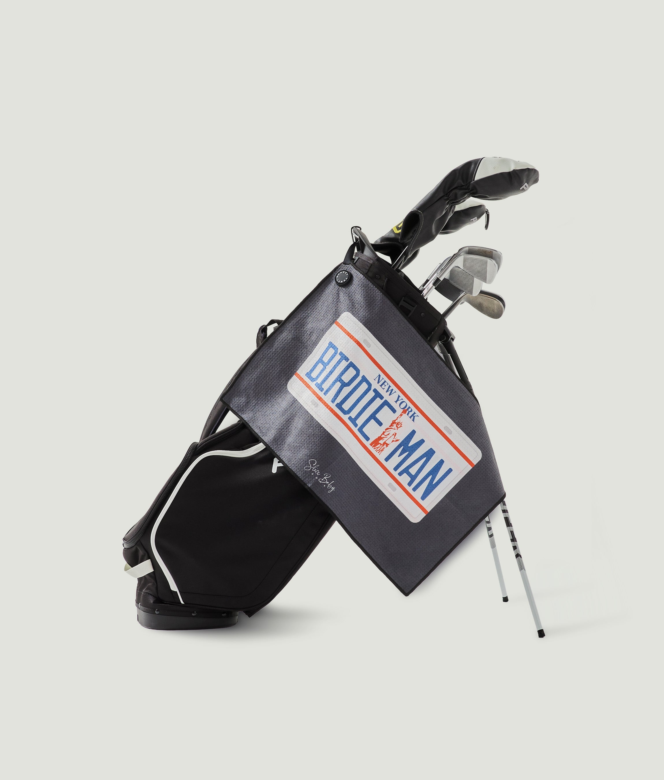 Birdie Man NY Golf Towel - Slice Baby
