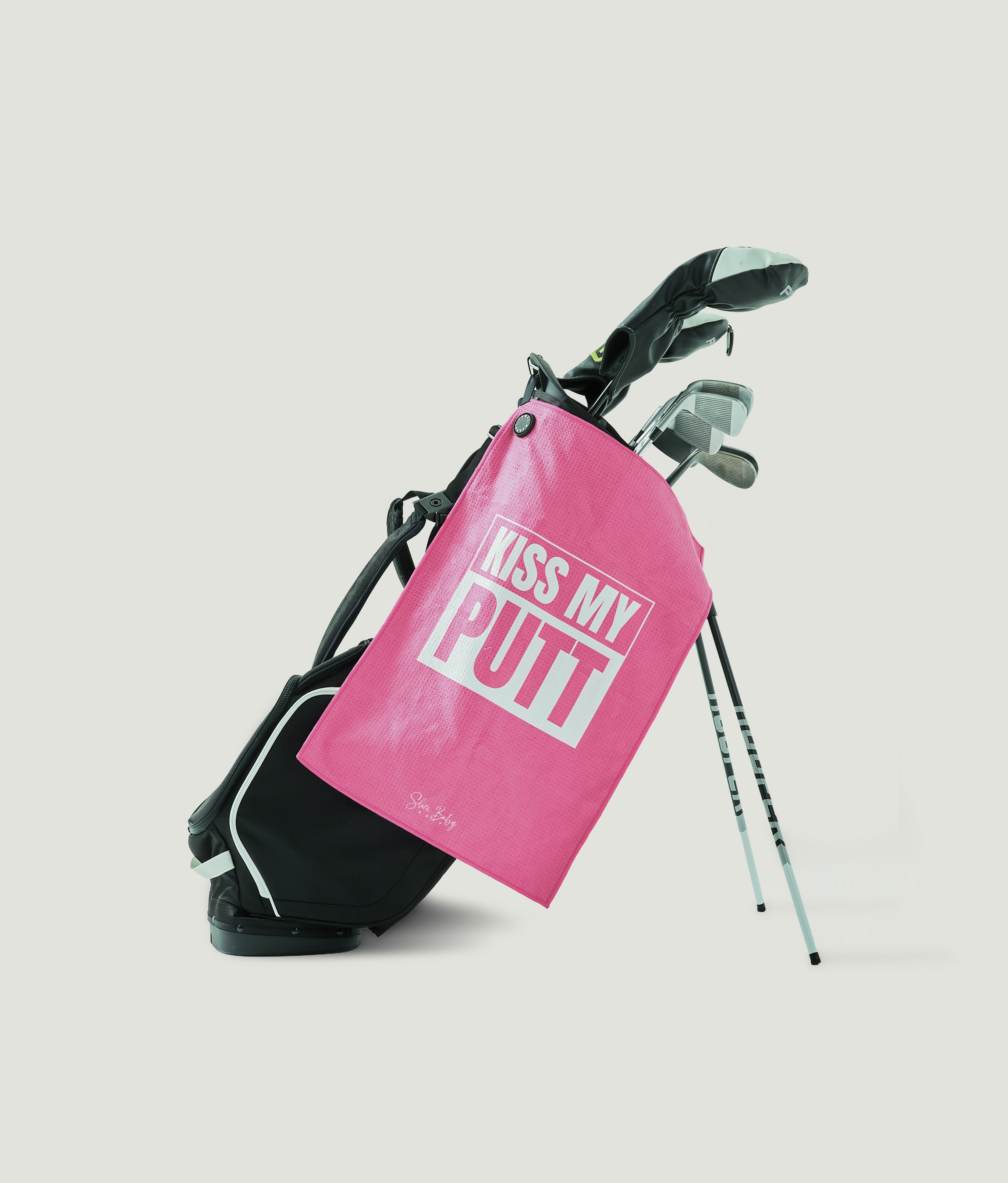 Kiss My Putt Golf Towel - Slice Baby