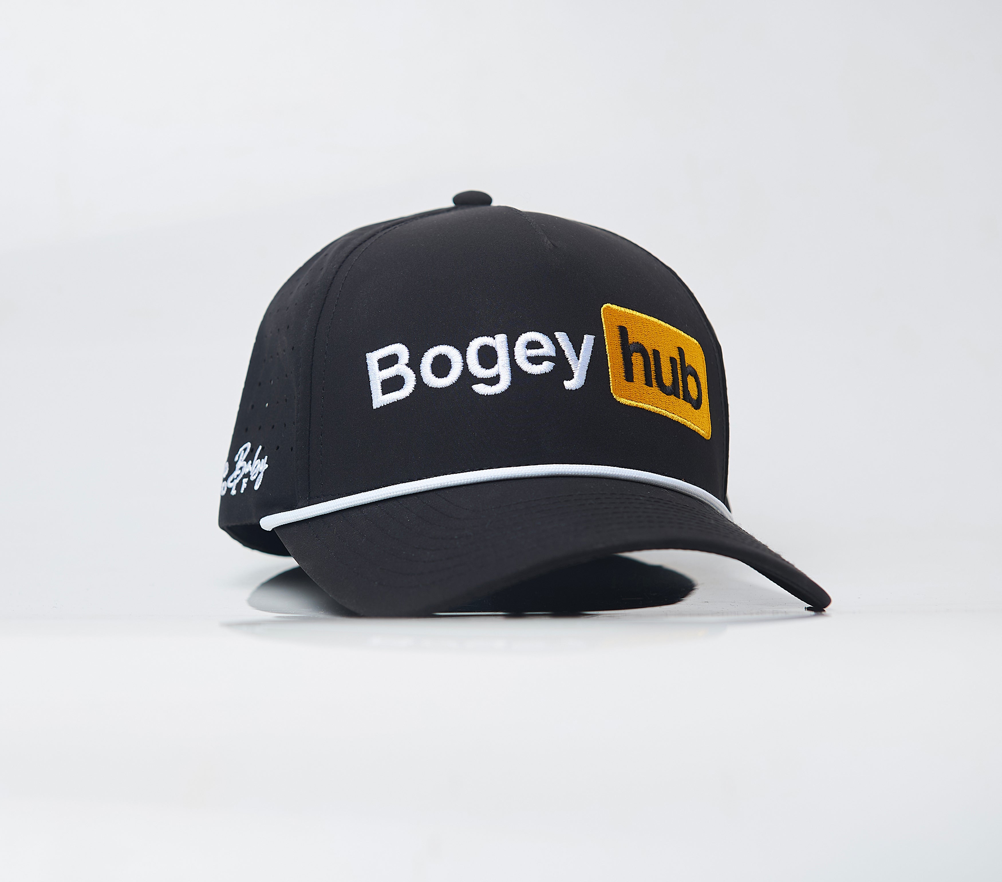 Bogey Hub. Performance Golf Hat. Snapback